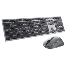 Bild von Premier Multi-Device - Tastatur & Maus Set - Französisch - Grau