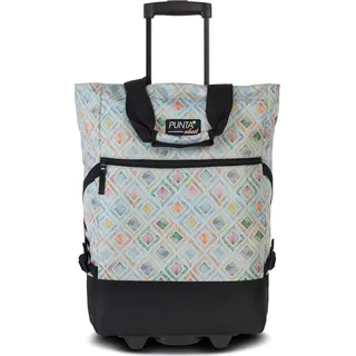 Punta Wheel Print - Pastellgrün/Schwarz - Türkis