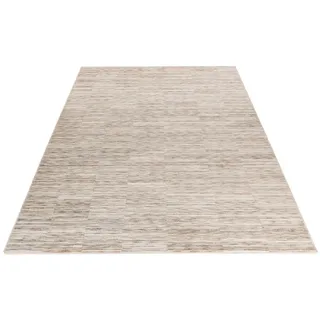 OBSESSION Teppich »My Everest 425« rechteckig 7 mm Höhe abstrakt gemustert, mit Fransen, Vintagedesign, beige