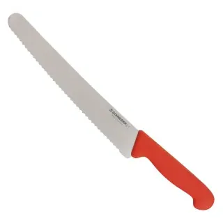SCHNEIDER Universalmesser, 25 cm, Klinge aus hochwertigem Chrom-Molybdän-Stahl, Grifffarbe: rot