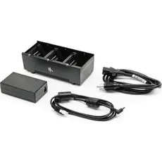 Zebra 3 SLOT BATT CHARGER EU PWR COR (3 Stk.), Akku Ladegerät