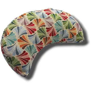 savasanas "Lüfter, yogakissen halbmond, meditationskissen halbmond, halbmond Kissen, Yoga Kissen, Baumwolle und Buchweizenschale – Kissenhülle waschbar