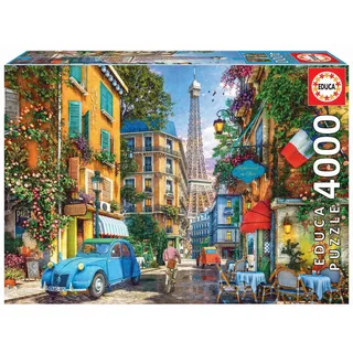 Educa Puzzle 4000 Straßen von Paris, - Multicolor | One Size