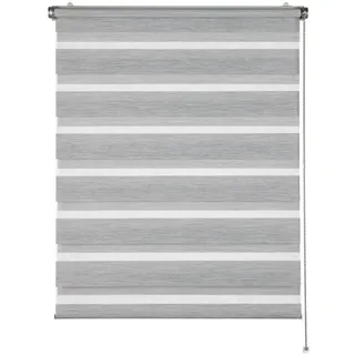 Schöner Wohnen Doppelrollo Tilda 45 x 150 cm schwarz