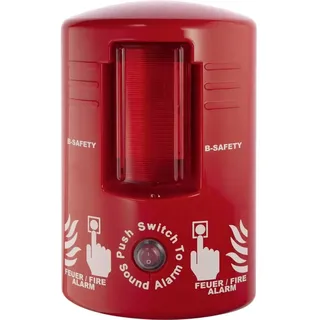 B-Safety Top-Alarm rot Sensor:man.Wandmontage