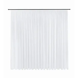 Fertigstore , Weiß , Textil , Uni , 600x245 cm , Heimtextilien, Vorhänge, Fertigvorhänge, Fertigstore