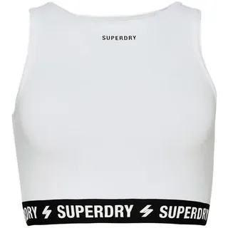 Superdry Code Elastic Crop Sport-top - Optic - L