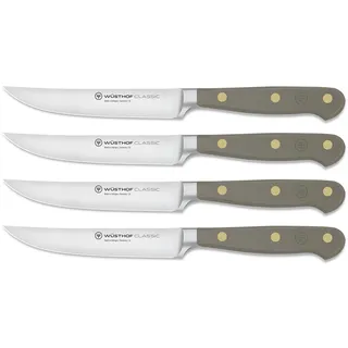 Wüsthof Classic Steakmessersatz 12 cm 4-tlg. Grau