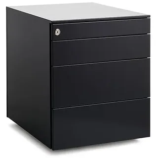 Rollcontainer Universal dieffebi schwarz, Designer Dieffebi Spa, 50.5x42x53.3 cm