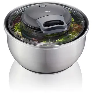 GEFU Pullit Salatschleuder 4,5 L Silber