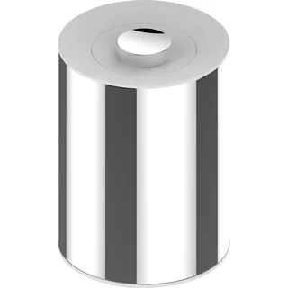 Keuco Abfalleimer 5 l Chrom-finish/weiß