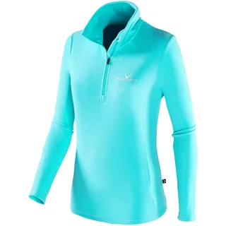 BLACK CREVICE - Damen Fleece Pullover > 170g/m2 > Microfleece | Farbe: Türkis | Größe: 42 - Türkis