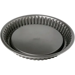 Birkmann Obstkuchenform , Anthrazit , Metall , rund , antihaftbeschichtet , Backen & Backzubehör, Backformen