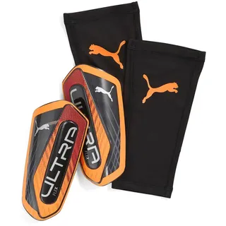 Puma Ultra Flex Sleeve Schienbeinschoner Orange/Rot/Schwarz S