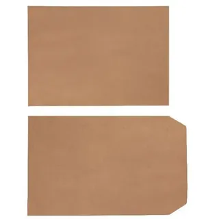 Viking Briefumschläge Ohne Fenster C5 162 (B) x 229 (H) mm Selbstklebend Braun 90 g/m2 500 Stück