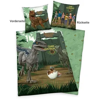 Herding Jurassic World Camp Cretaceous Bettwäsche / 80x80 cm (494956)