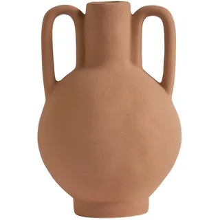 MATHILDE M. Dekorative Vase Amphore Keramik Terracotta matt