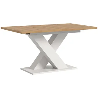 VCM Mid.you 90 x 76 x 150-190 cm braun/weiß
