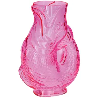Fischvase Jacquard Gift-Company pink, 30x20.5x13 cm