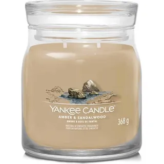Yankee Candle Amber & Sandalwood Duftkerze 368 g braun