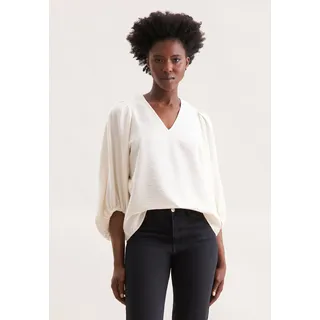 Tunika SEIDENSTICKER, Damen, Gr. 38, off, weiß, 86% Viskose, 14% Polyamid, unifarben, Tuniken Tunika