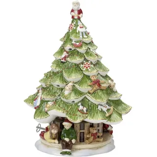 Villeroy & Boch Dekofigur Tannenbaum mit Kindern 30,5 cm bunt
