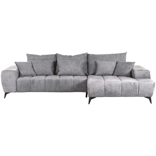 CARRYHOME Ecksofa Hellgrau, & 300x205 cm,