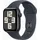 Watch SE 2024 BT 44 mm Aluminiumgehäuse schwarz Sportarmband schwarz S/M