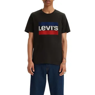 Levi's Herren Sportswear Logo Graphic T-Shirt,Sportswear Beautiful Black+,L