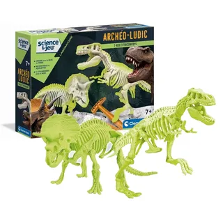 Clementoni – a1503085 – Spiel Wissenschaftliche – Trex Triceratops