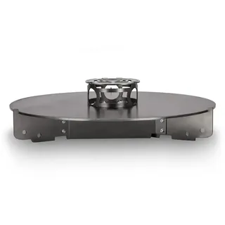 Petromax Grillplatte 57 x 57 cm Edelstahl/Schwarz