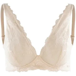 Royal Lounge Intimates Women's Dessous, Halbtransparent, Champagner, 85C