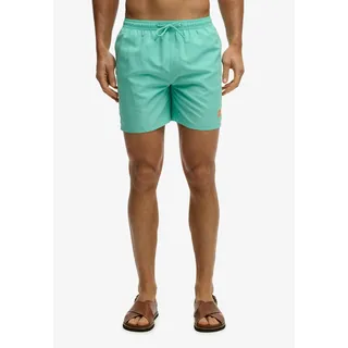 Superdry Badeshorts "ESSENTIAL 16 SWIM SHORT" Kunstfaser, relaxed fit, skate mint