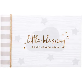 C.R. Gibson Little Blessing Baby Brag Book Fotoalbum, 18,4 x 11,4 cm