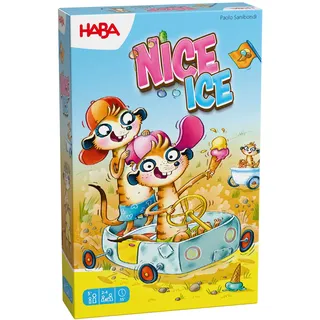 HABA Nice Ice – Spannendes Karten-Wettlaufspiel für Kinder ab 5 Jahren