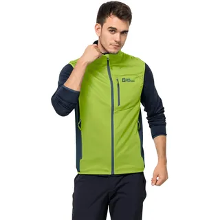 Jack Wolfskin Herren Highest Peak Vest M Weste, Fresh Green, S EU