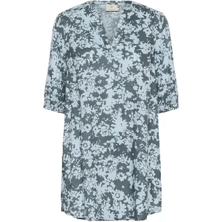 Kaffe Tunika "Tunika BPliah", turbulence, blau flower print),