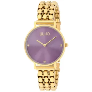 Damenuhr Liu Jo Stahl Gold CHAIN FRAMEWORK Getriebe TLJ2531