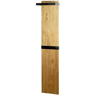 Haku-Möbel Wandgarderobe 54337 Eiche Schwarz
