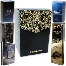 Set von 6 (sechs) Parfüm für Herren 15ml Jedes einzelne Box Spray.(Eau de Toilette) In Geschenkbox ORGANITERRA