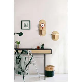 Woodman Ablageregal »Soft« im angesagten skandinavischen Look, aus Eichenfurnier, braun