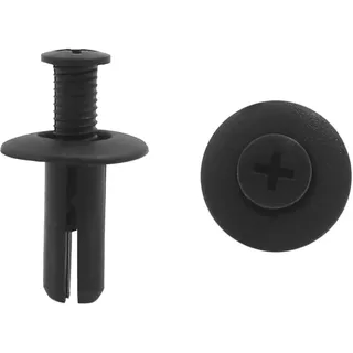 sourcing map Türverkleidungsclips 20Stk Clips Für Auto 8x20x20mm Kunststoff | Schwarz, Für Türverkleidung, Stoßfänger, Seitenschweller, Montageclips, Plastiknieten