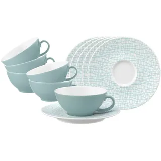 SELTMANN WEIDEN Teetasse mit Untertasse 0,14 l Grün 6 St.
