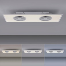 Bild LED-Deckenventilator Flat-Air, CCT, weiß, 120x40cm