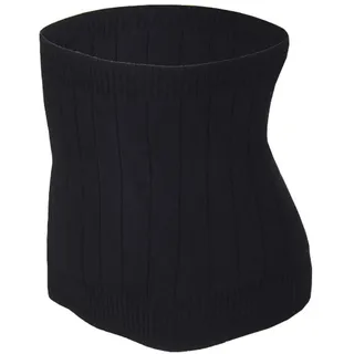 FakeFace Winter Weiche Kaschmir Nierenwärmer Rückenwärmer Elastisch Taille Unterstützung Taille Wärmer Taillen Beschützer Gürtel für Damen Herren Kinder schwarz M