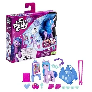 Hasbro My Little Pony Spielfigur Cutie Mark Magic Izzy Moonbow - Blau, Lila