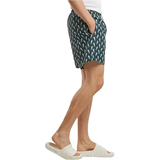 Urban Classics Tb2679 Badeshorts - Bright Green Seahorse - 3XL
