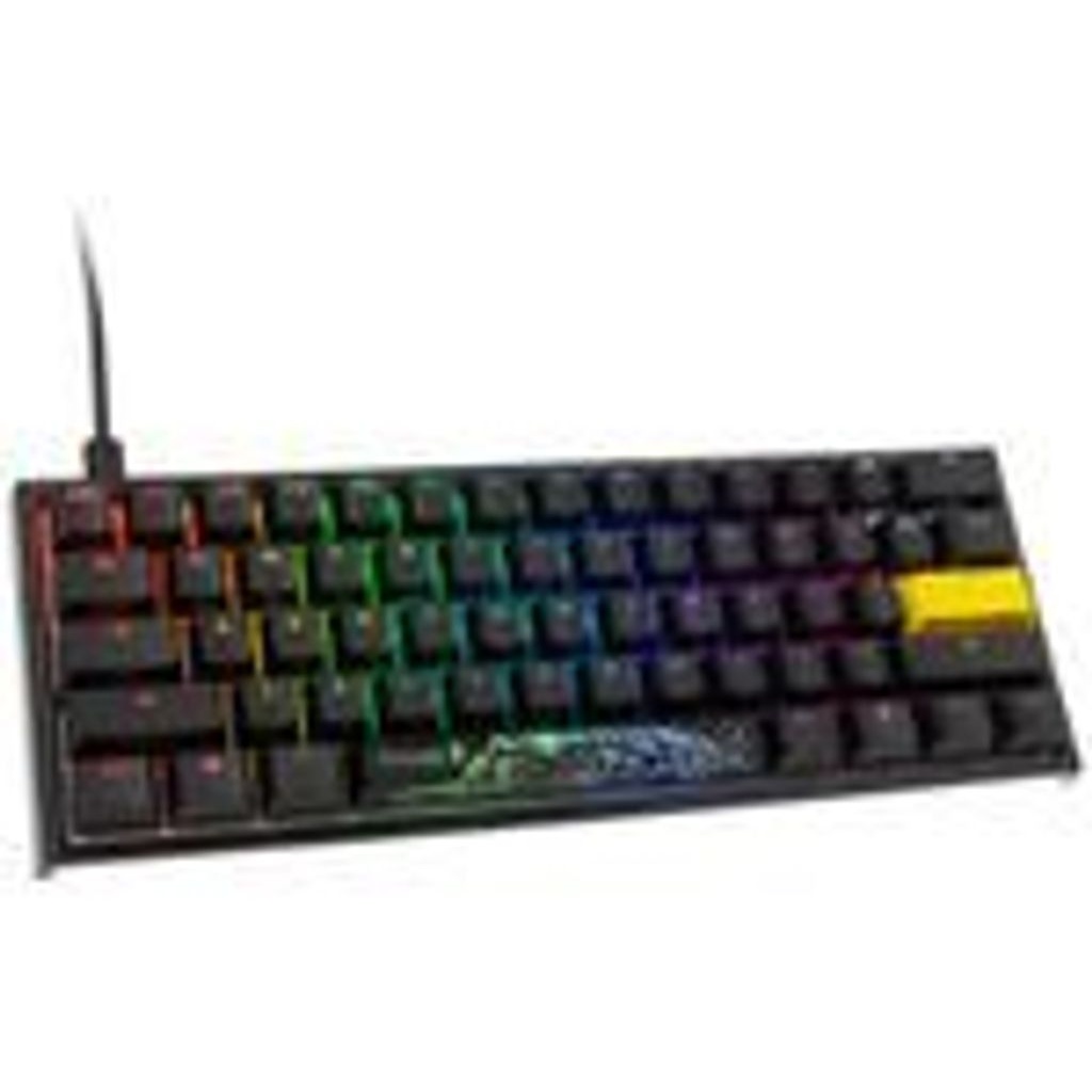 Bild von One 2 Pro Mini, PBT, schwarz, LEDs RGB, Kailh Box WHITE, USB, US (DKON2061ST-KUSPDAZTW2)