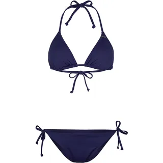 O'Neill Bustier-Bikini »ESSENTIALS CAPRI - BONDEY BIKINI SET«, mit Bindebändern an der Bikinihose, blau