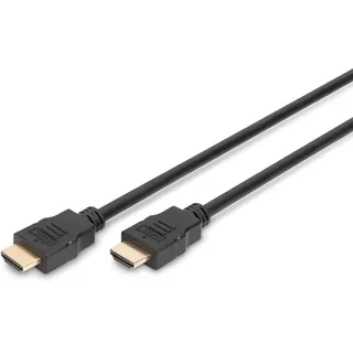 Digitus HDMI Kabel mit Ethernet, schwarz, 2m (AK-330107-020-S)